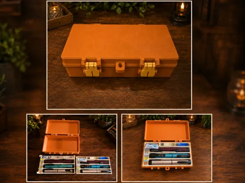 Organizador: SnapShut Injection Pen & Cartridge Storage Case — referencia de MakerWorld