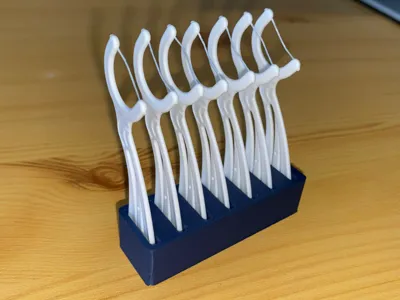 Minimalist flosser Stand