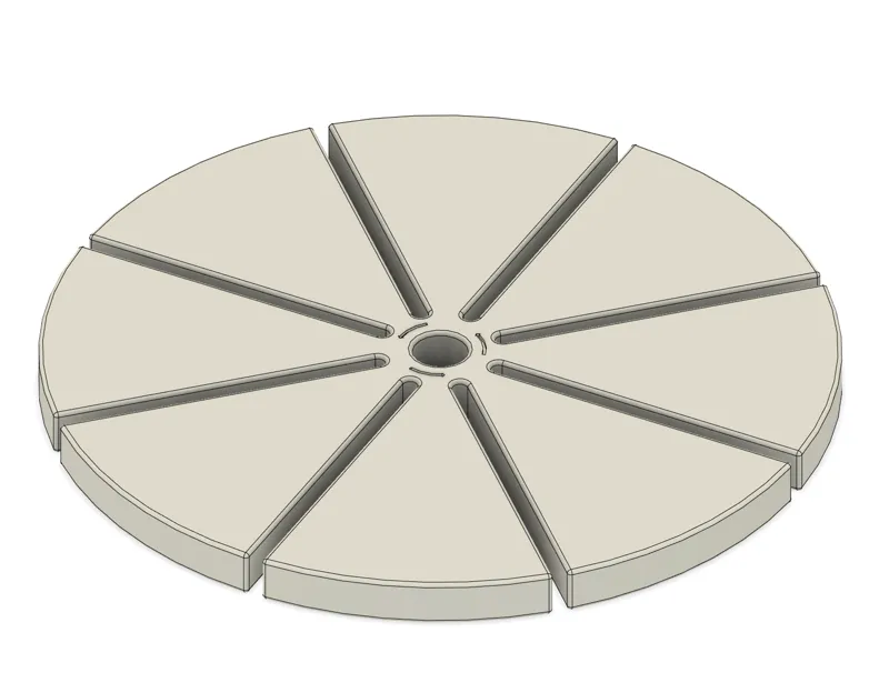 Small Kumihimo disk