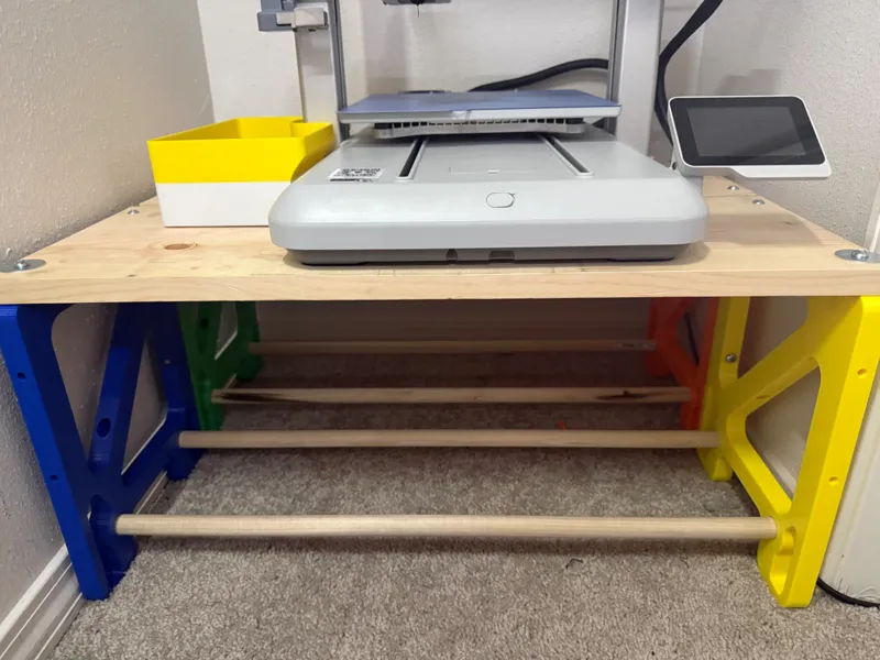 Modular Printer Stand and Filament Storage System