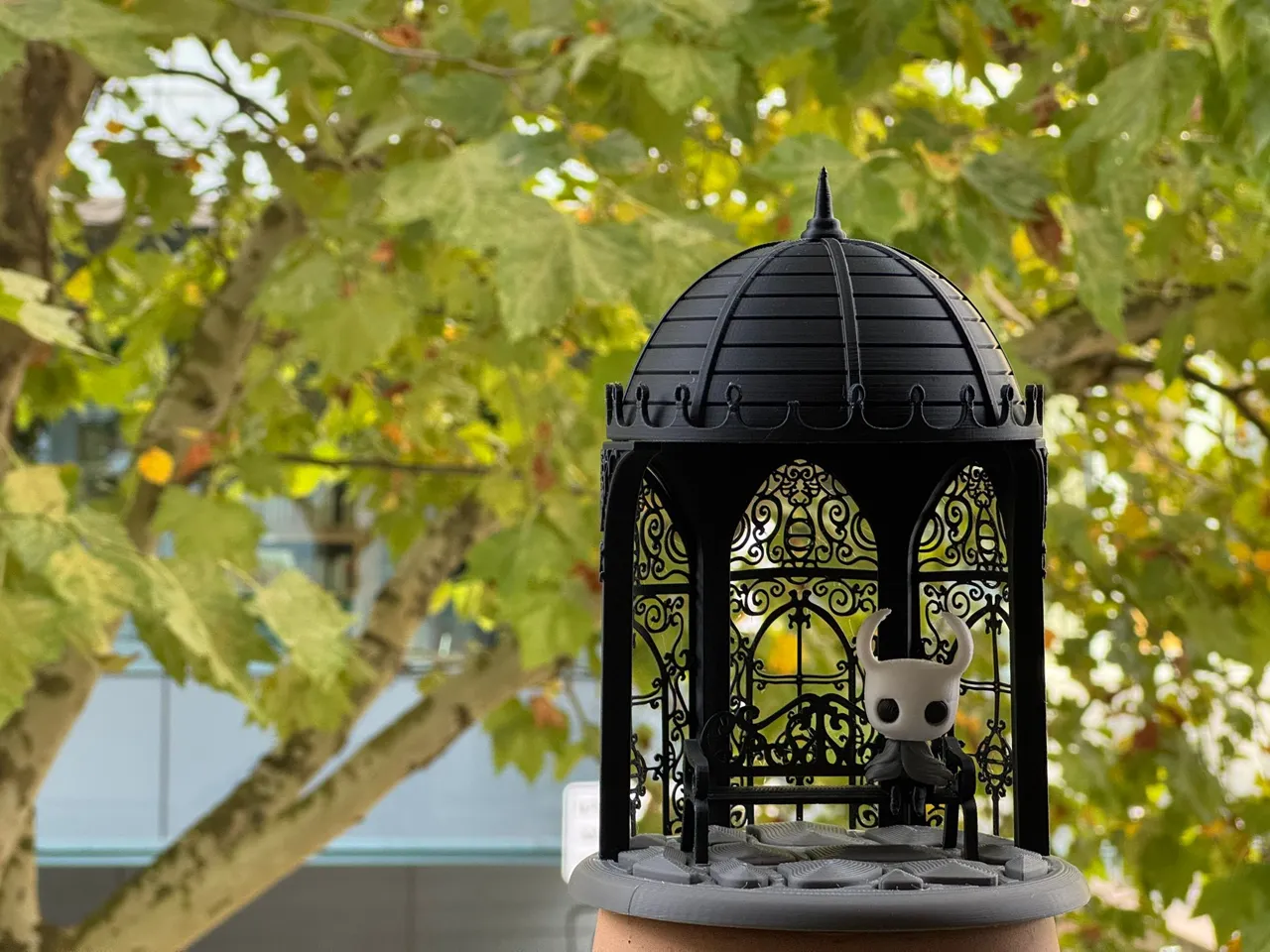 Hollow Knight Diorama - Queen's Garden Bench view 3