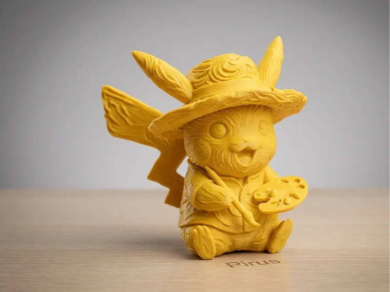 Pikachu Van Gogh – Pokémon Art Figure