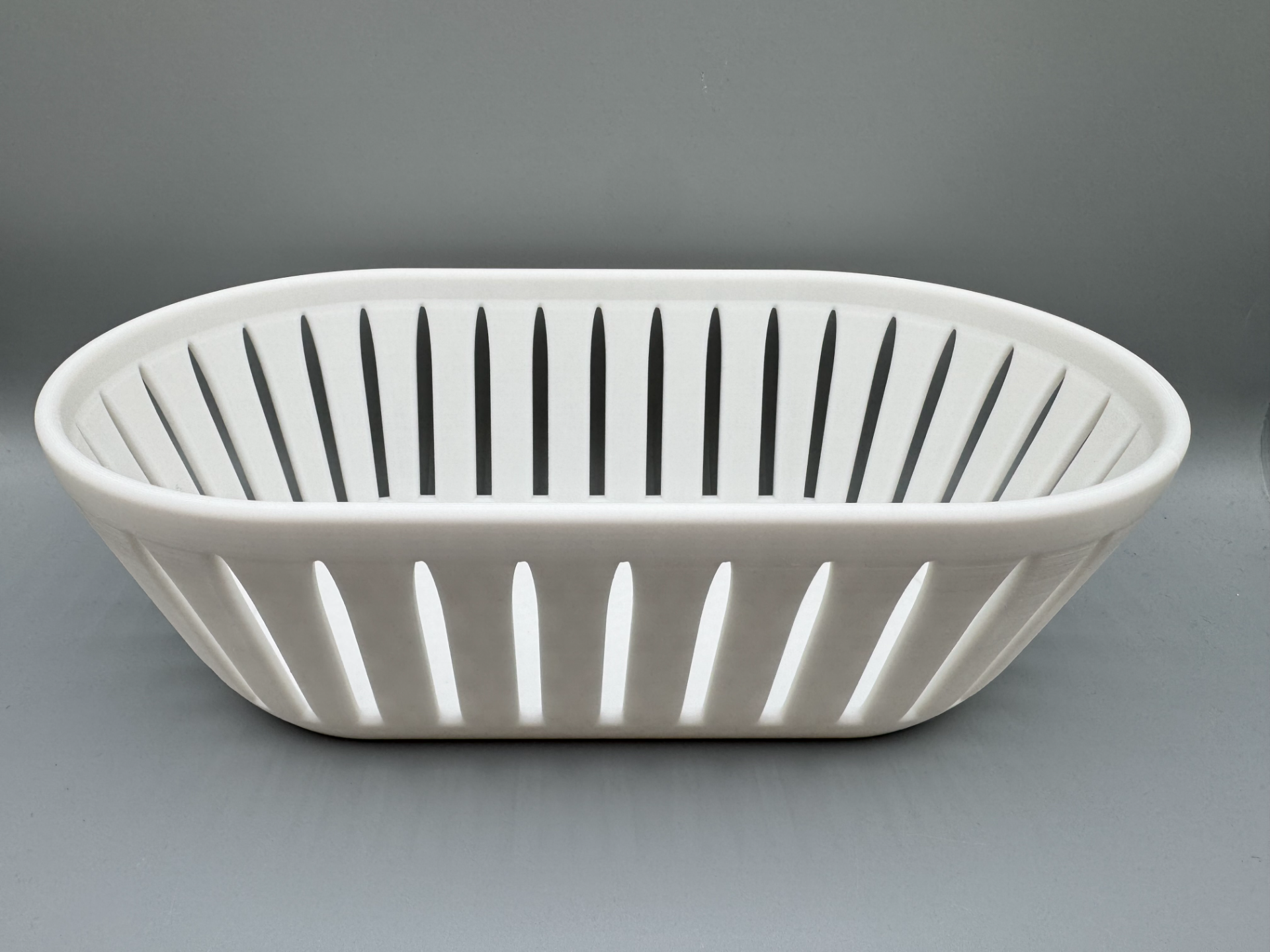 Oval sourdough banneton basket