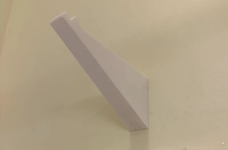 Wall hook with hidden mount cleat