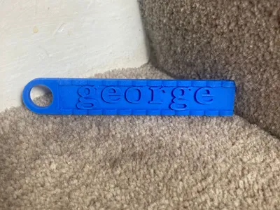 name key chain