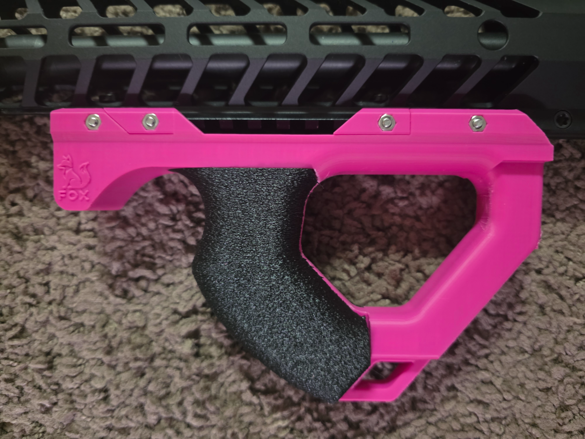 Angled Front Grip for Picatinny Rail