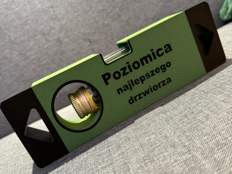 Poziomica dla majstra / spirit level Polish vodka
