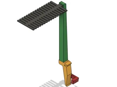 Cable rack for the Lucas Nülle EloTrain Experimenter