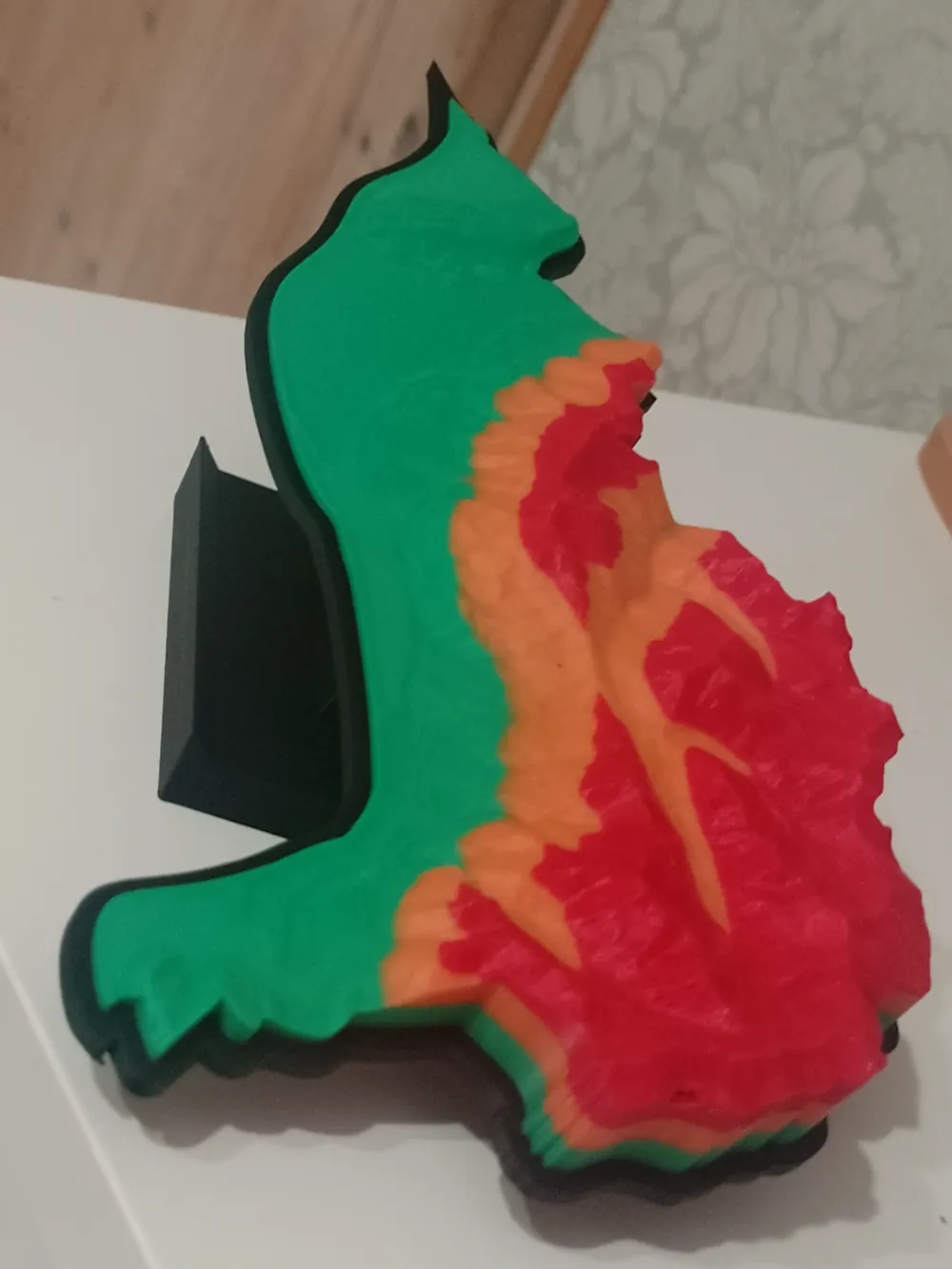 Topographic map of Liechtenstein - Free 3D Print Model - MakerWorld