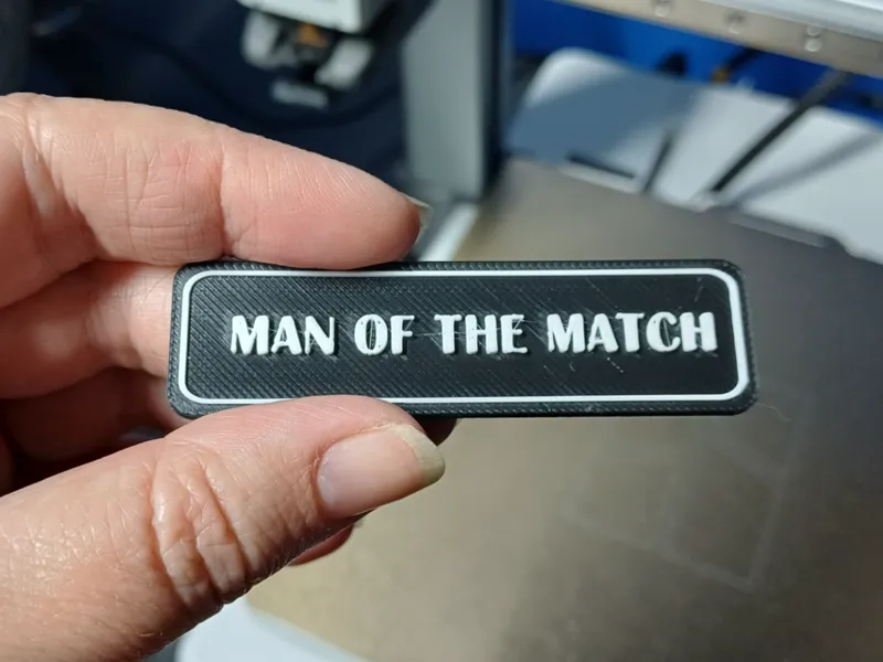 Trophy Name Plate - Customizable Award Plaque