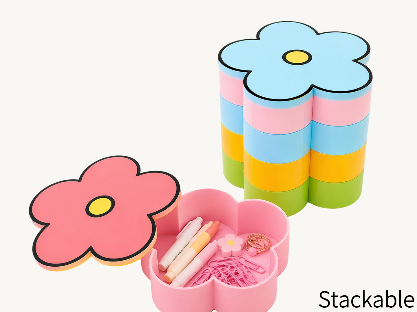 Stackable Flower Organizer
