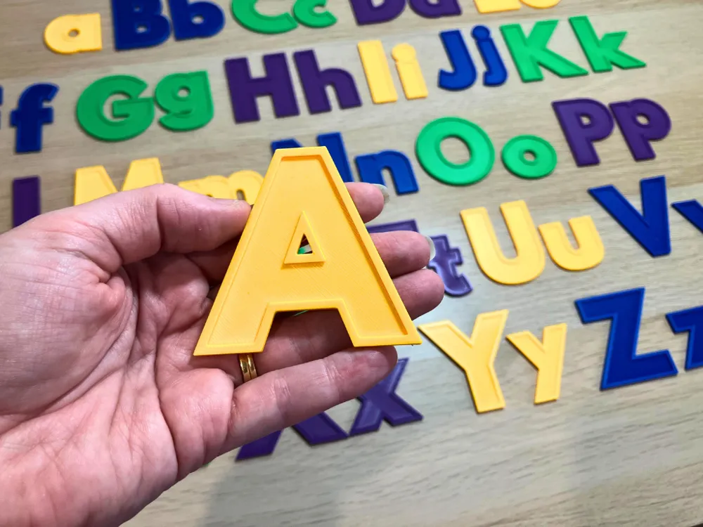 A is for Awesome Alphabet Fun! by A*i*m*e*e*MakerWorld: Download Free ...