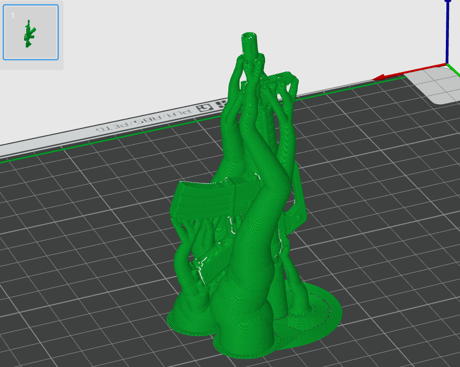 Miniatura 1 do modelo 3D M16 突击步枪挂件