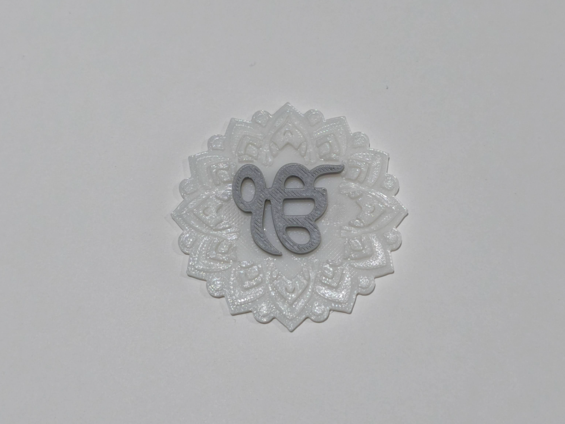Ik Onkar in Mandala Pattern