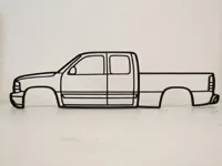 Tableau mural Chevrolet Silverado GMT800 — photo 1