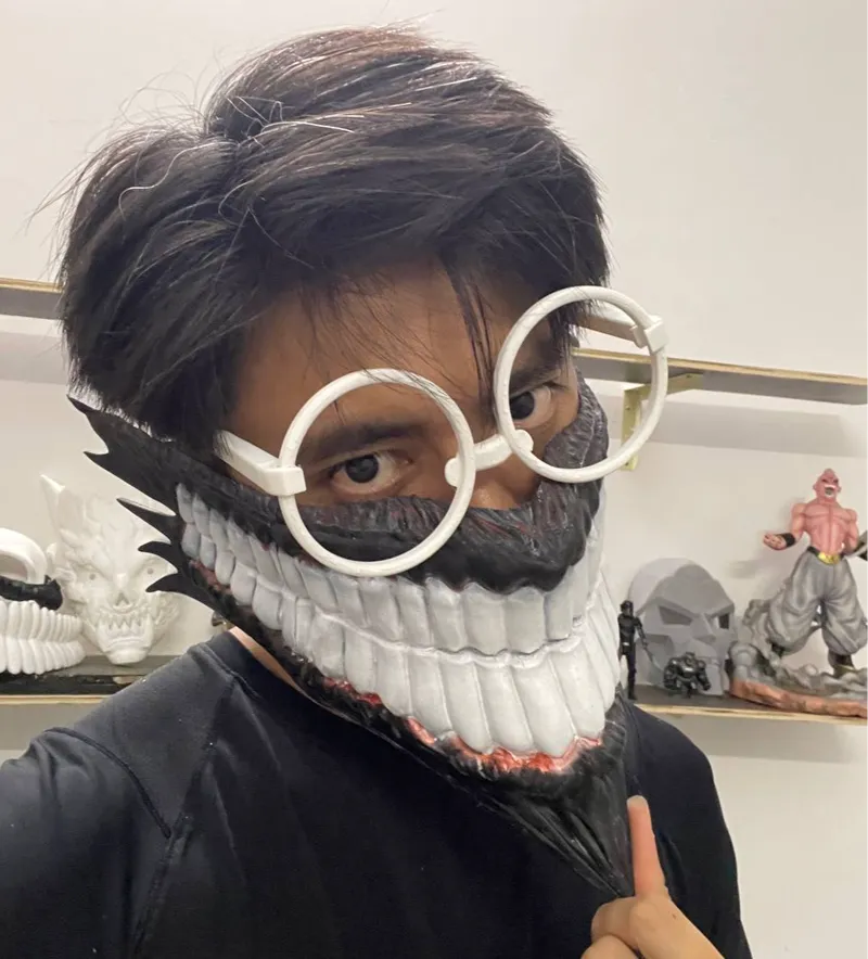 Dandadan Okarun Eye Glasses - Free STL
