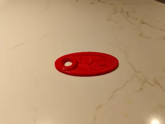 Valentine Keychain I Love U