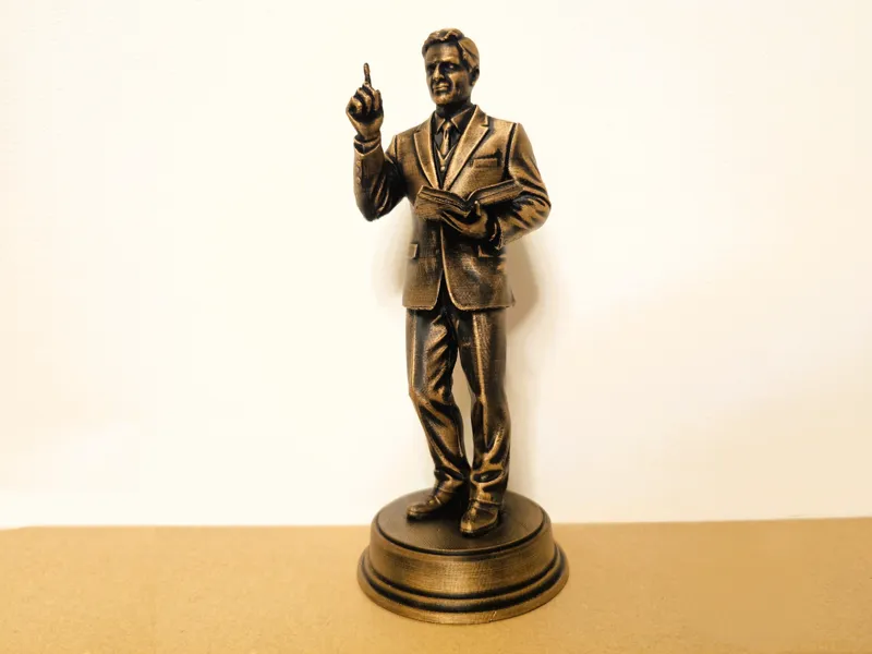 Teacher statuette  