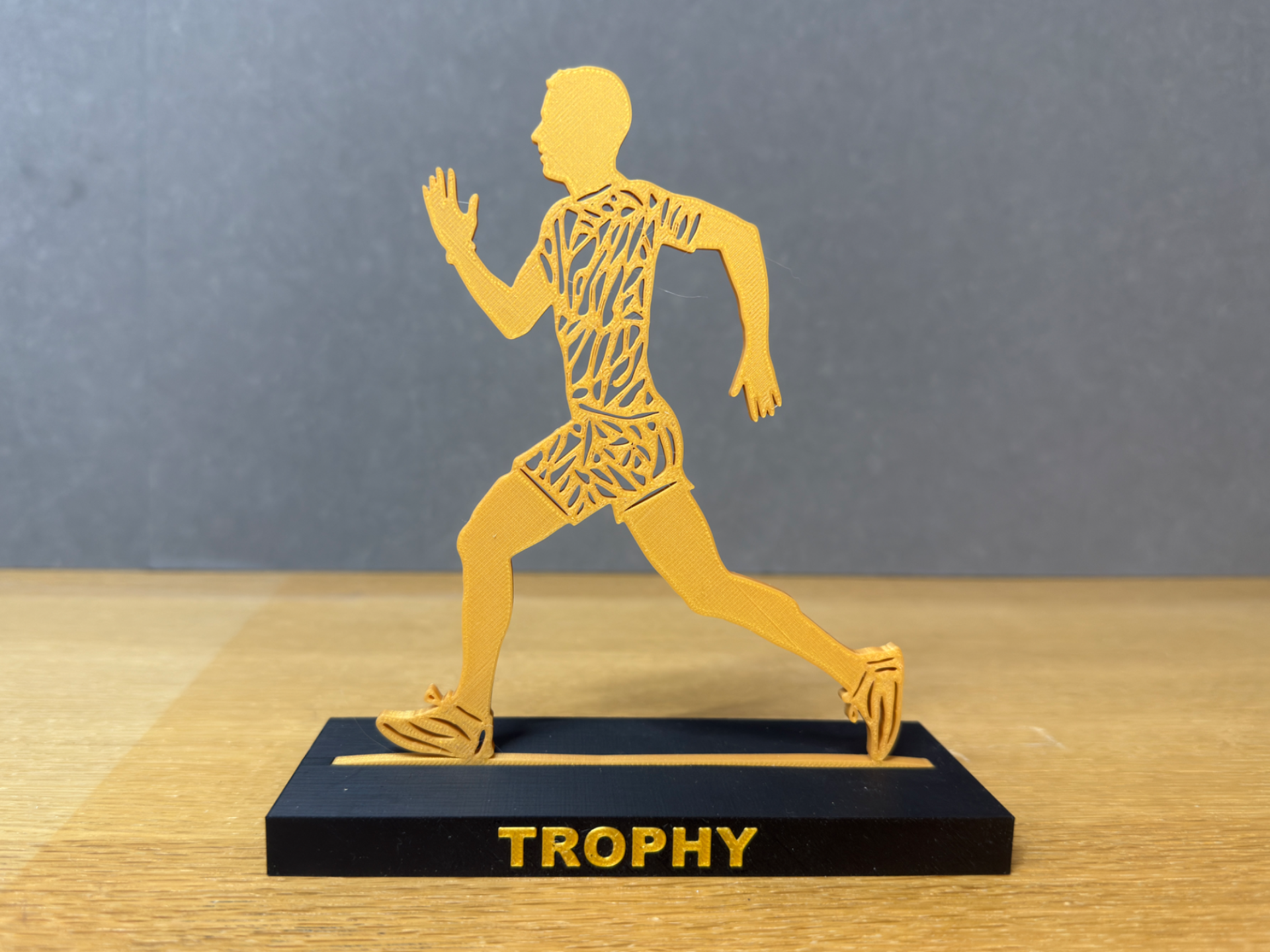 Miniatura 1 do modelo 3D Runner Male Trophy
