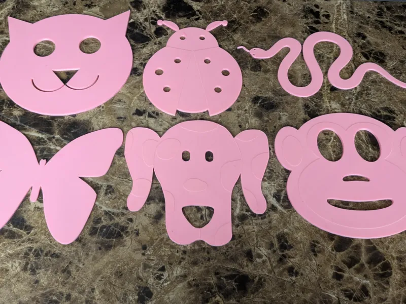 Tracing animals for kids