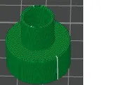 Spiral light tree top connector