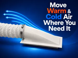 Floor Vent 4" Air Duct Adapter