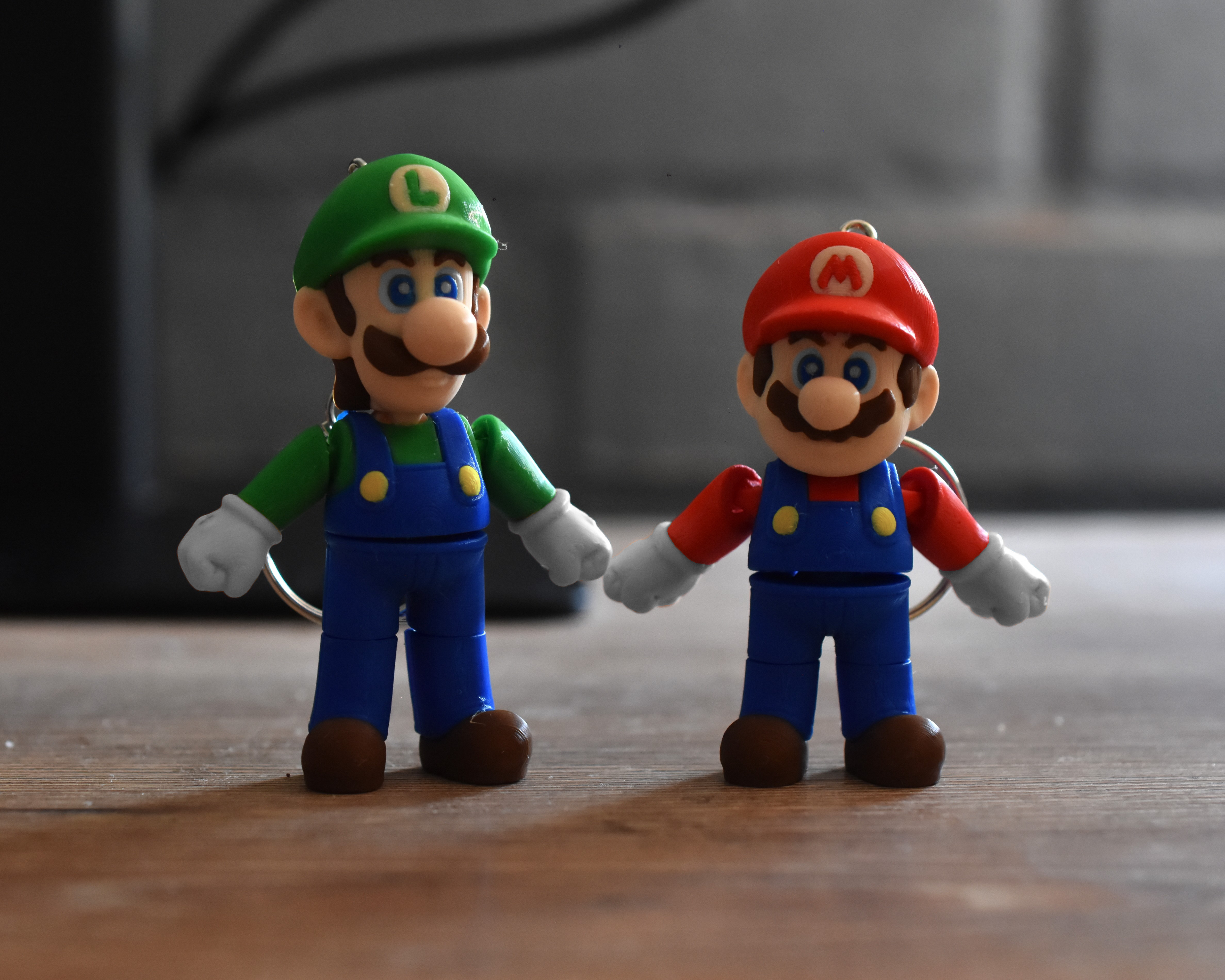 Luigi Bros Mini Flexi Toy - Free 3D Print Model - MakerWorld