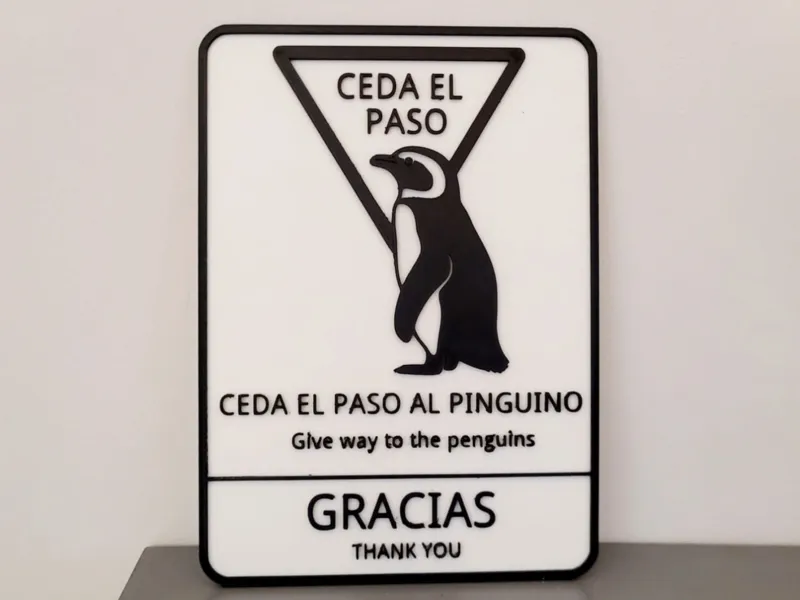 Penguin Plaque