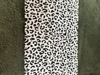 Gabarit de gaufrage motif léopard pour lettrage — photo 1