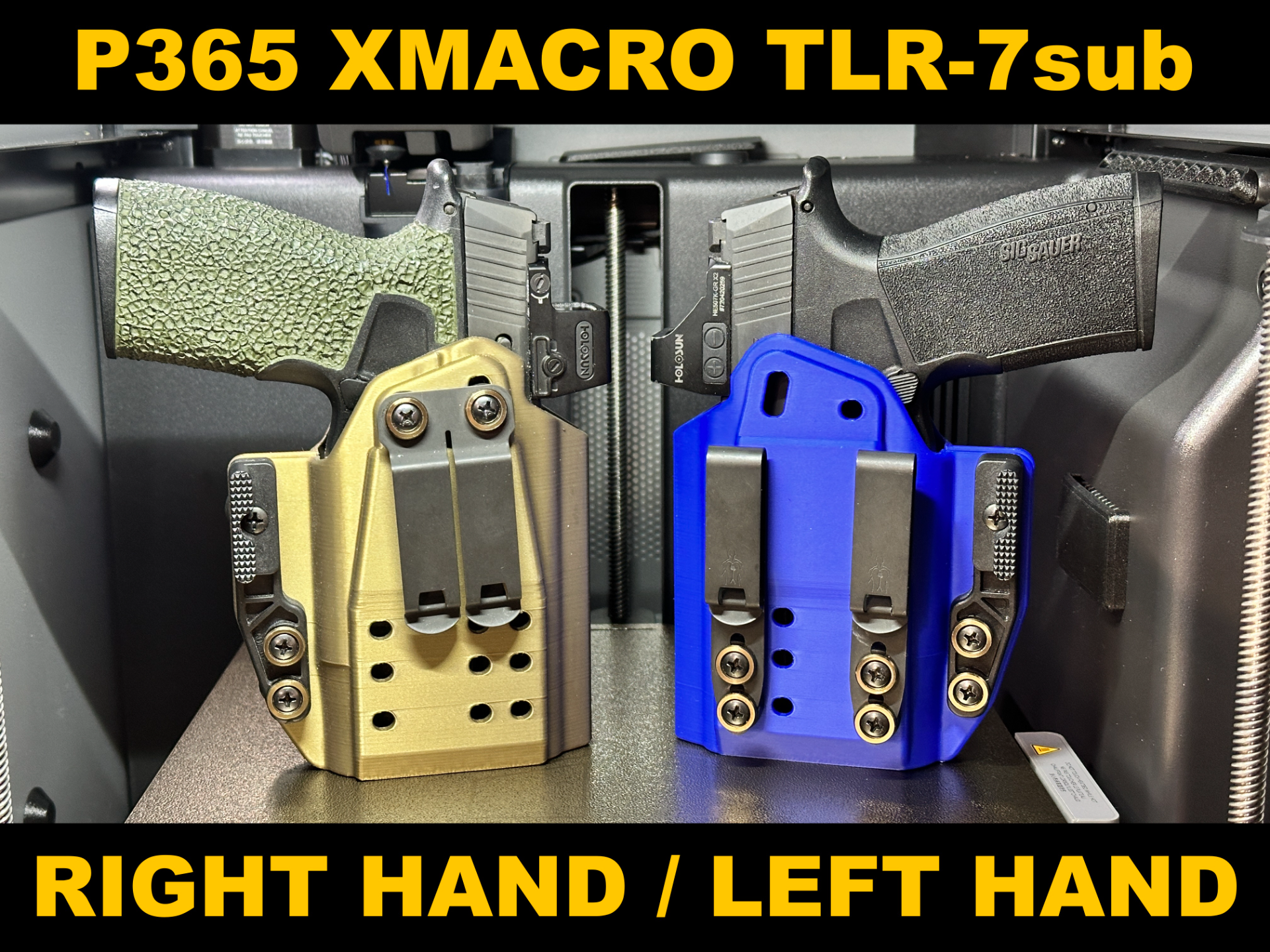 Sig Sauer P365 XMACRO TLR7-sub (1913s) IWB Holster
