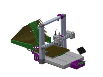 Bambu A1 Automatic Plate Changer Plate Clip