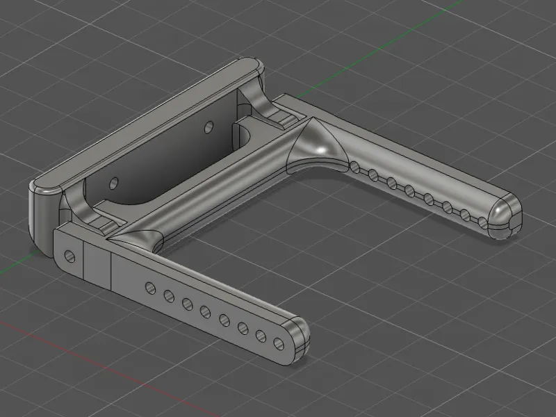 V.ENGRC YEPspec Chassis - Body Mount Hinge