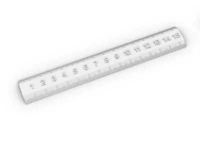 15 cm ruler