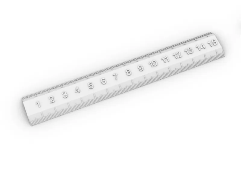 15 cm ruler