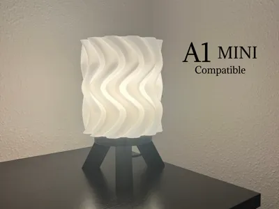 Simple modern lamp for Ikea HEMMA (A1 mini)