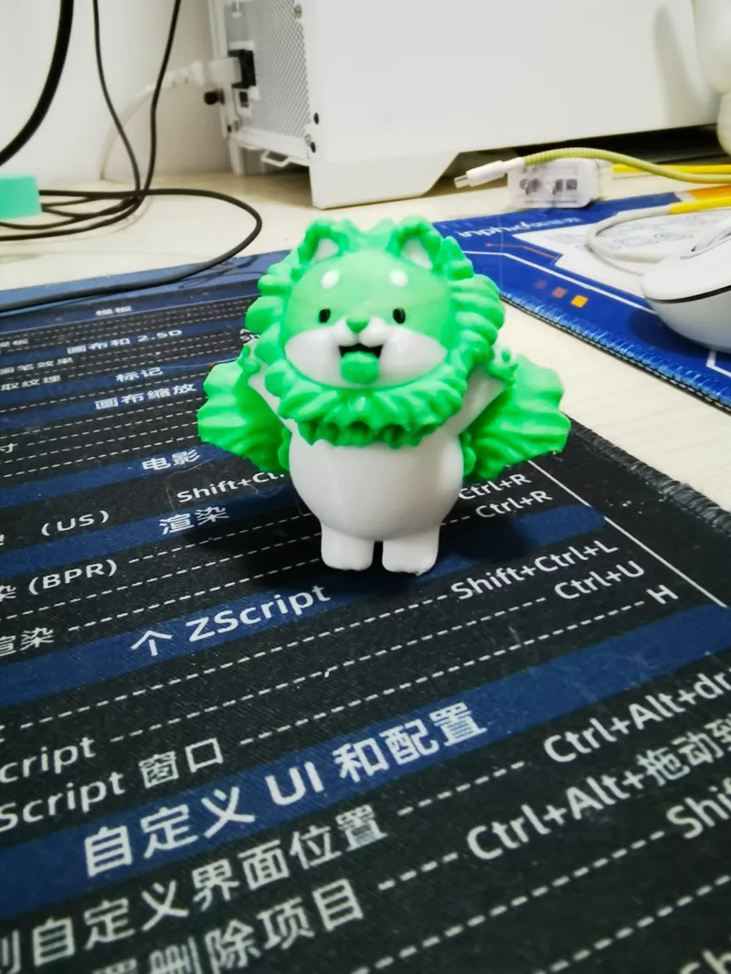 0.2喷嘴打的蔬菜精灵菜狗