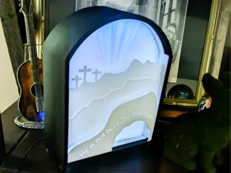Empty Tomb Light - Editable Text