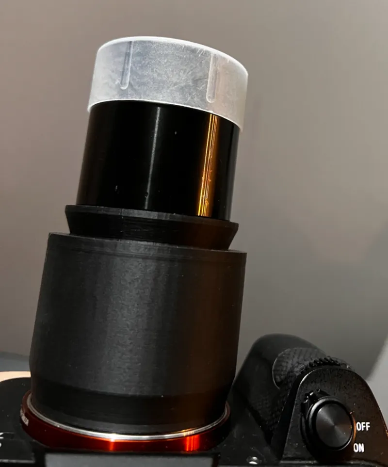 SONY E MOUNT TO CELESTRON C8-N TELESCOPE ADAPTOR