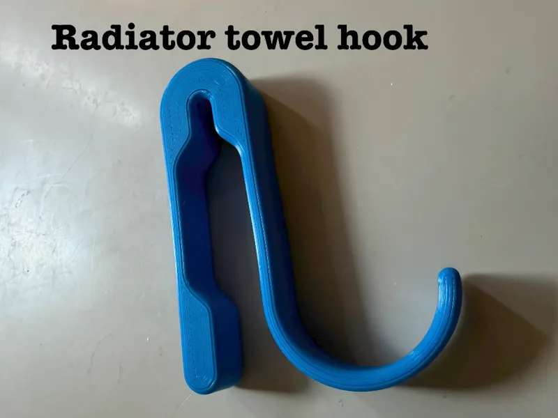 Towel hook for Radiator