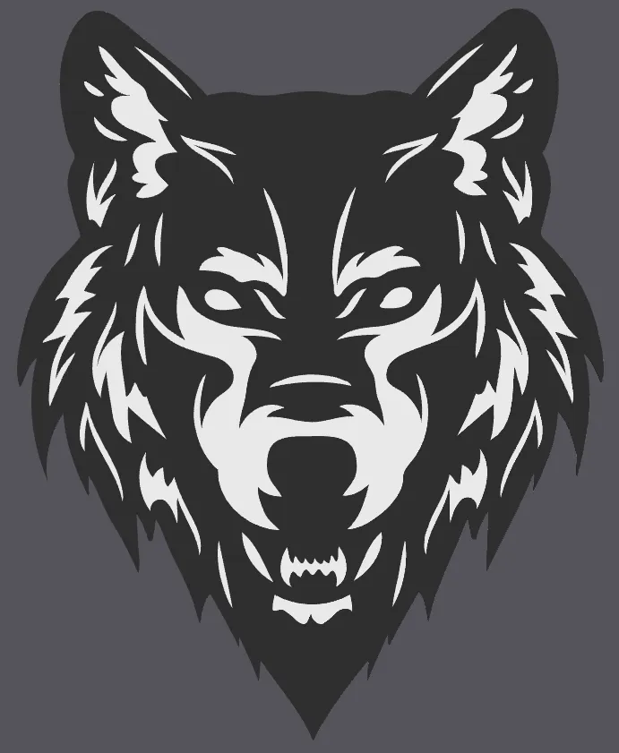 Wolf head