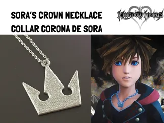 SORA'S CROWN NECKLACE KINGDOM HEARTS