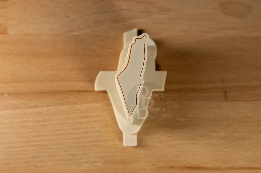 Cake Pop Disc Tool Palestine - Free 3D Print Model - MakerWorld