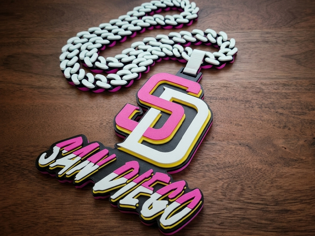 San Diego Padres City Connect Cuban Hype Chain