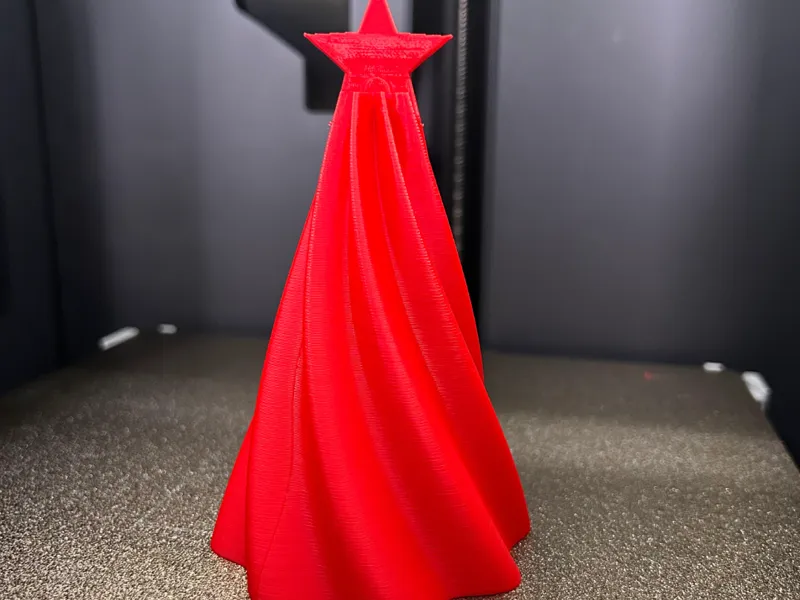 Sapin de Noël avec étoile
