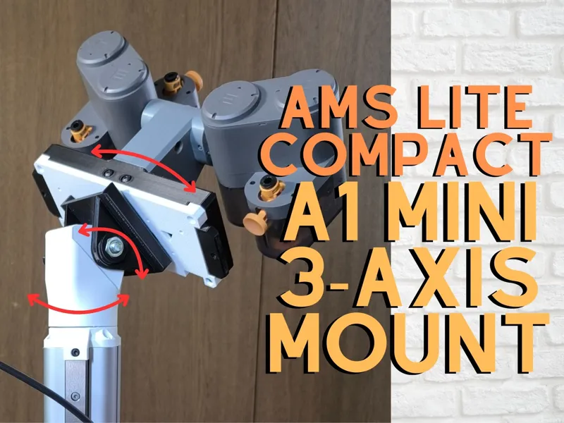 A1 mini 3-Axis AMS lite Conpacted Feeder Mount