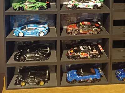 MiniGT Display Case V2- Modular Magnetic Stackable