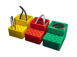 Haarklammer- & Haargummi Box