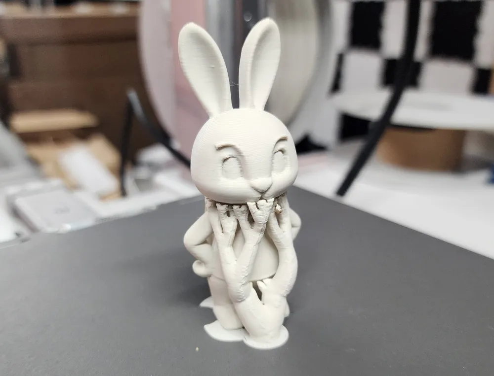 Cartoon Rabbit - Free 3D Print Model - MakerWorld