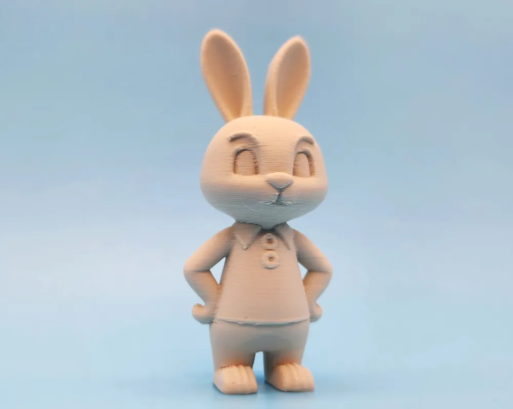 Cartoon Rabbit - Free 3D Print Model - MakerWorld