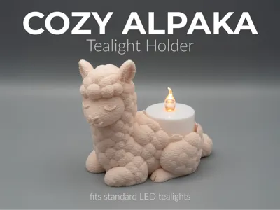 Cozy Alpaka - Tealight Holder